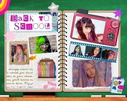 Back to School Vivid Hair Color