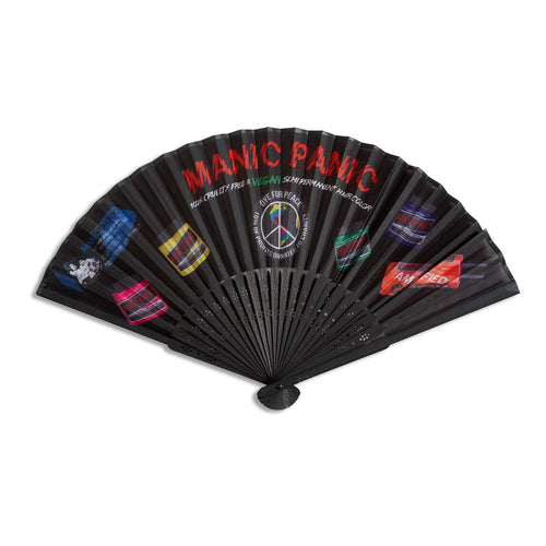 Manic Panic Hand Fan