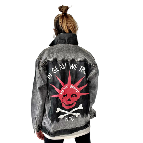 'TRUST THE GLAM' DENIM JACKET