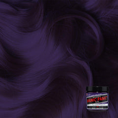 Manic Panic Semi Permanent Hair Color, Deadly Nightshade™ - Classic High Voltage® - Tish & Snooky's Manic Panic, eggplant, egg plant, wine, raisin, rasin, blue burgundy, purple, dark purple, deep purple, deep violet, dark violet, purpley black, purply black, semi permanent hair color, hair dye