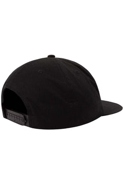 Black hat with manic panic graphic design