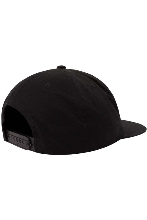 Black hat with manic panic graphic design