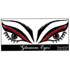 Glamnation Cosmetics Glamour Eyes® Eyelid Jewels - Ruby Slippers™ - Tish & Snooky's Manic Panic